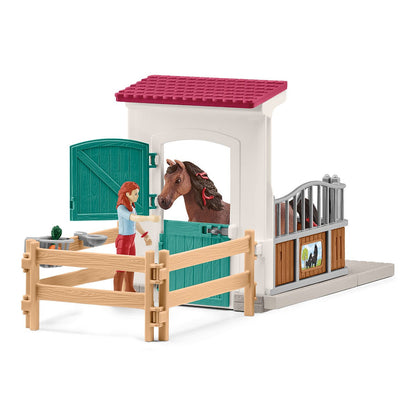 Schleich Horses - Horse Box with Hannah & Cayenne | 42710