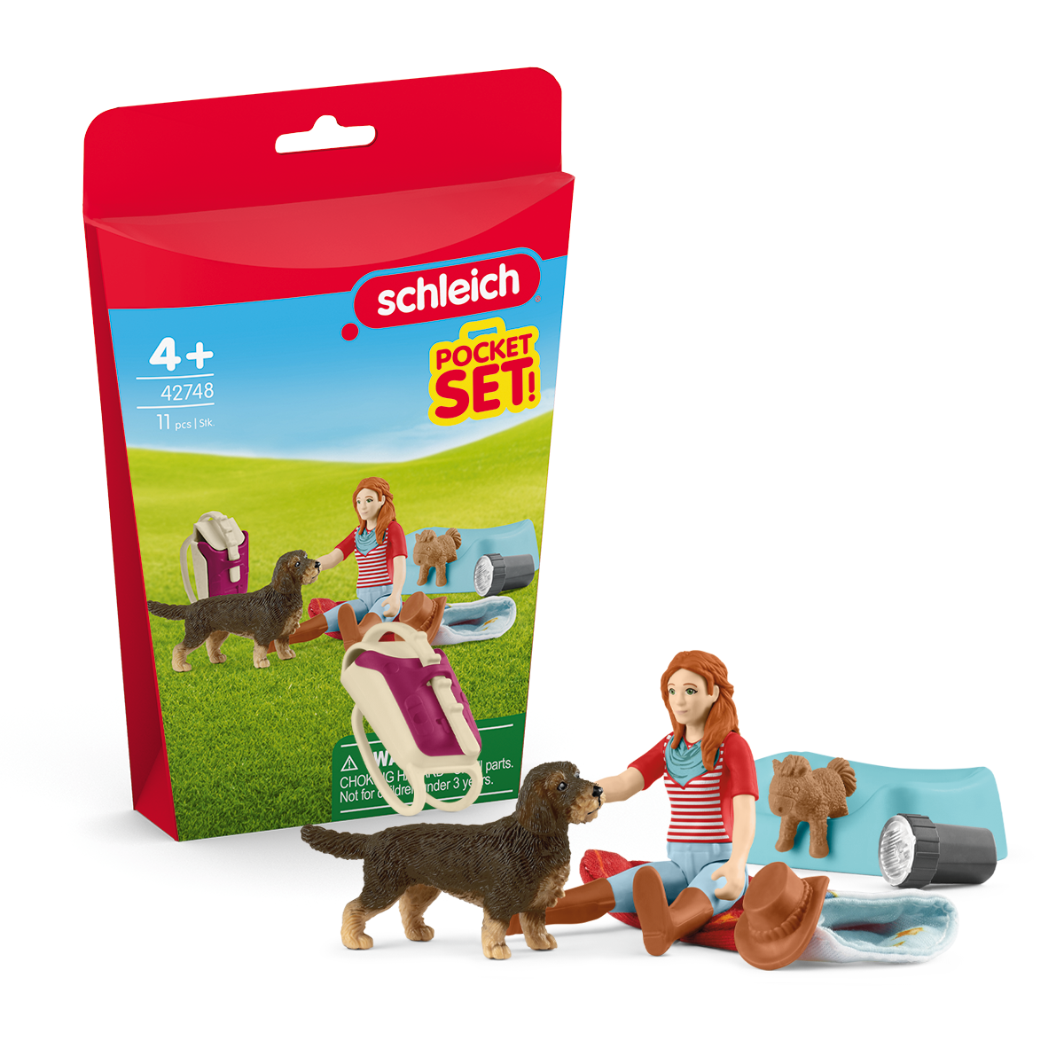 Schleich - Pocket Set - Horse Club Sleepover Playset with Hannah 42748