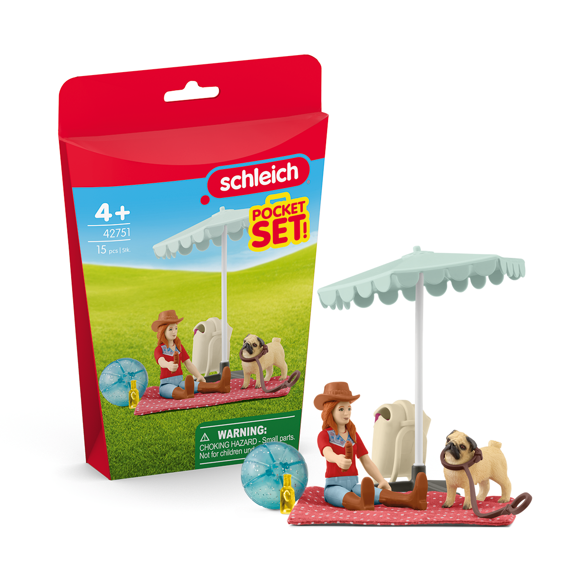Schleich - Pocket Set - Horse Club Day Trip to the Lake 42751