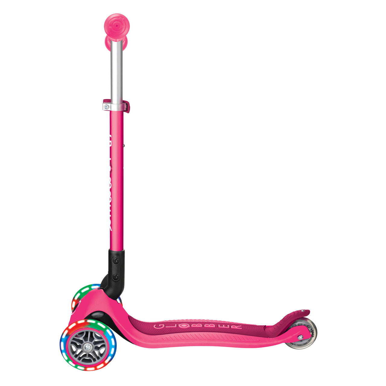 Globber - PRIMO FOLDABLE LIGHTS - Neon Pink