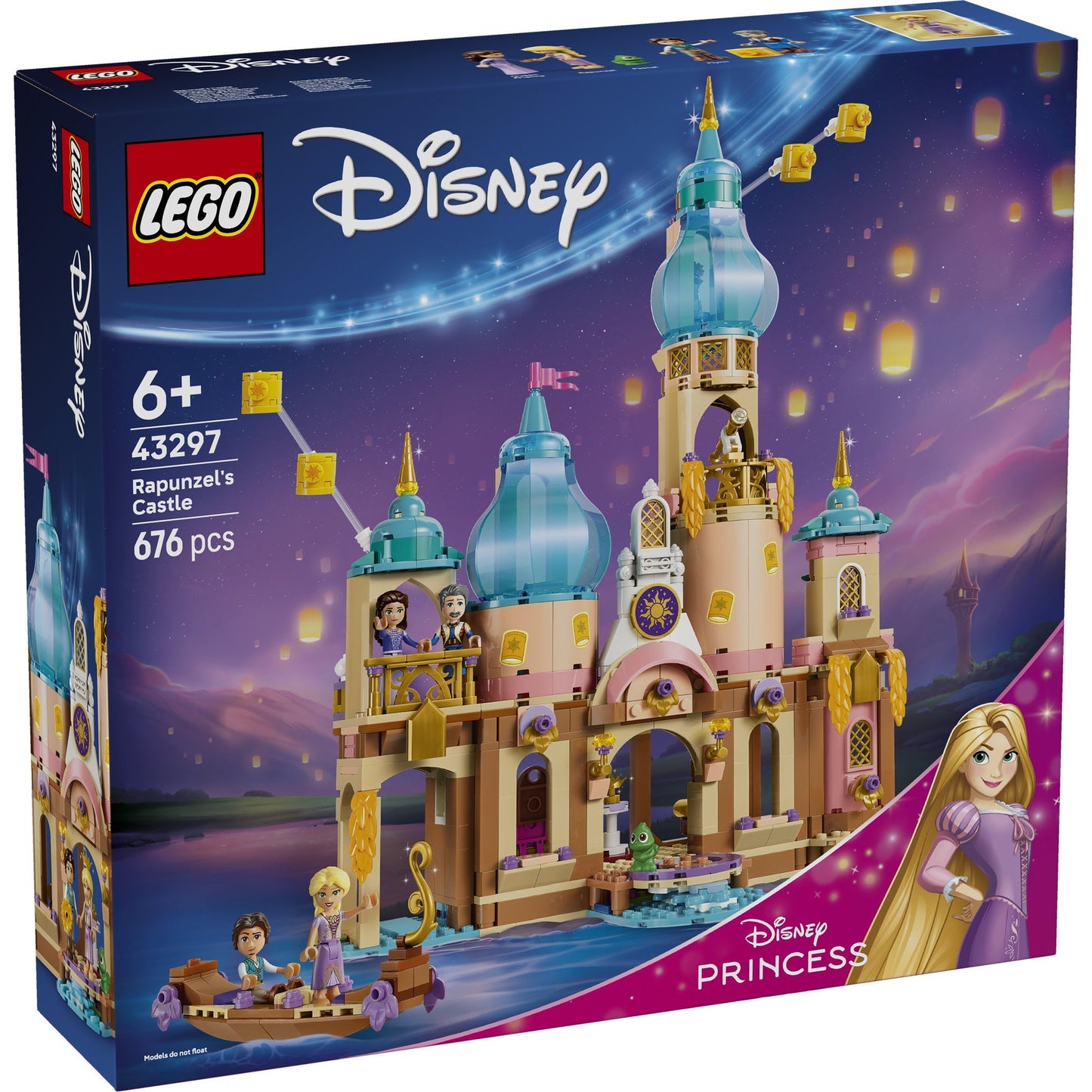 LEGO® | Disney Princess Rapunzel’s Castle Building Set 43297