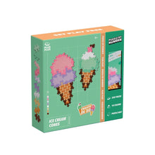 Plus-Plus Activity Pad Puzzle by Number Enchanted Forest PP4348 with 125 colourful building pieces and magical woodland designs