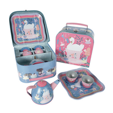 Floss & Rock - 7pc Tin Tea Set - Enchanted