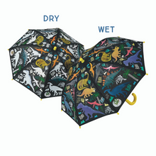 Floss & Rock Colour Changing Umbrella - Dinosaur