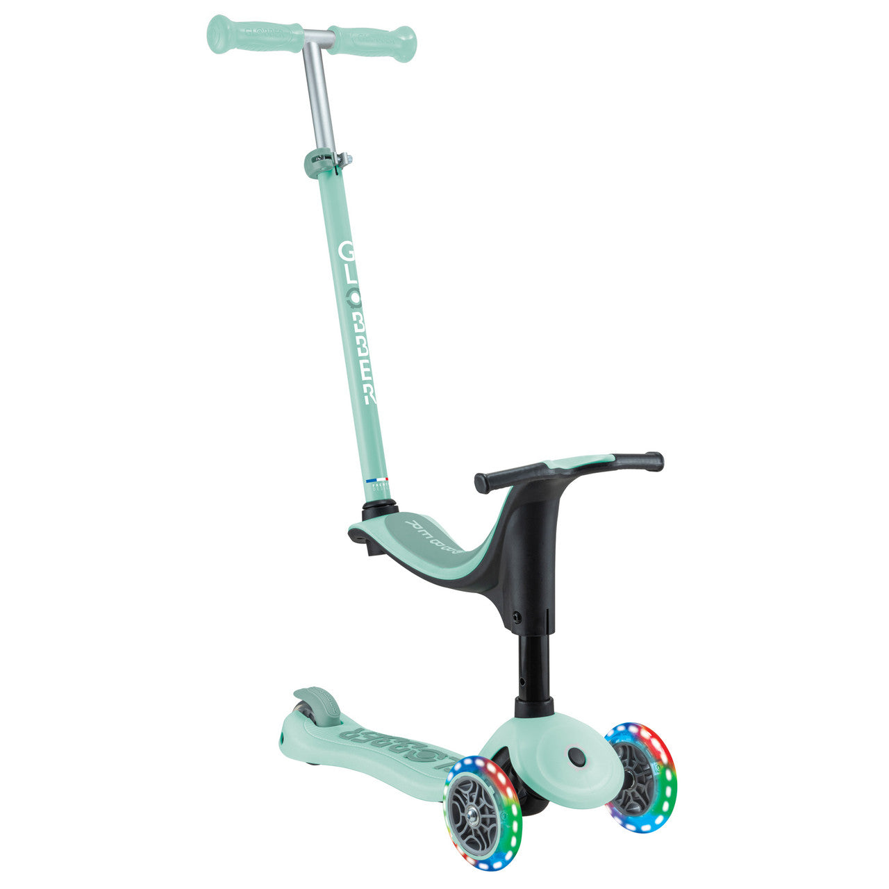 Globber GO UP SPORTY with Lights Scooter - Mint V4
