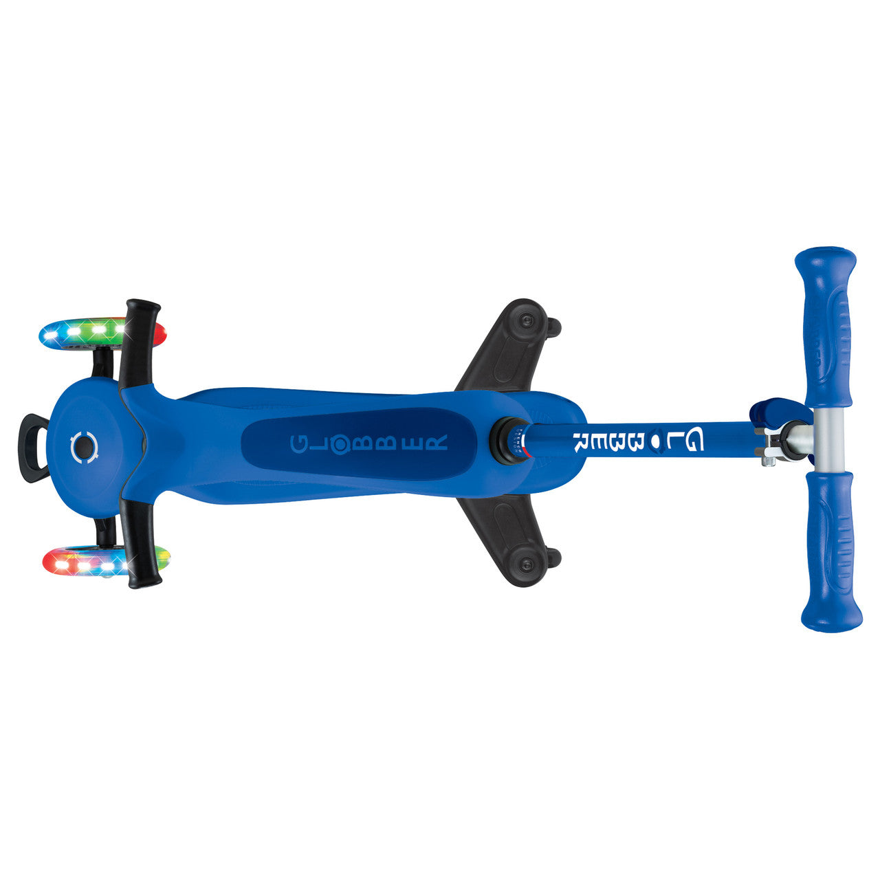Globber - GO UP SPORTY Lights  360 - Navy/Dark Blue