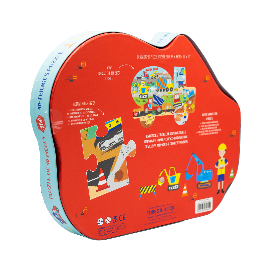 Floss & Rock 40pc- Construction Jigsaw Puzzle
