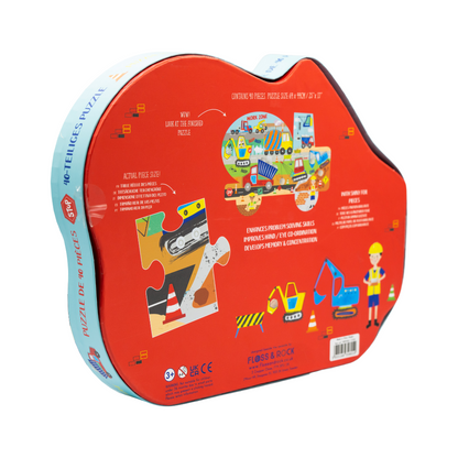 Floss & Rock 40pc- Construction Jigsaw Puzzle