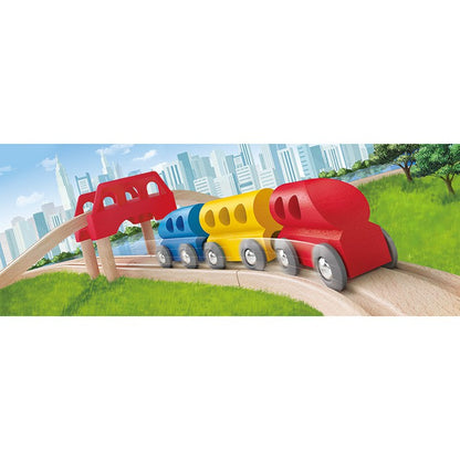 Hape Rail - Figure Eight Railway Set 27 pieces