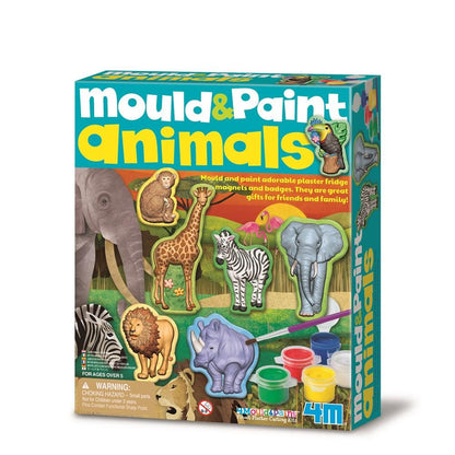 4M - Mould & Paint - Wildlife Animals | Discount Toy Co.