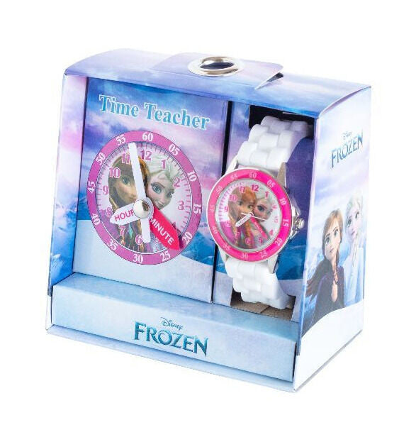 Frozen Time Teacher Watch - White/Pink