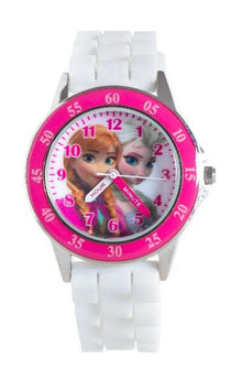 Frozen Time Teacher Watch - White/Pink