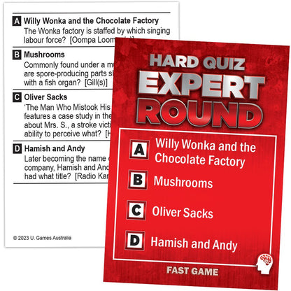Hard Quiz Fast Game