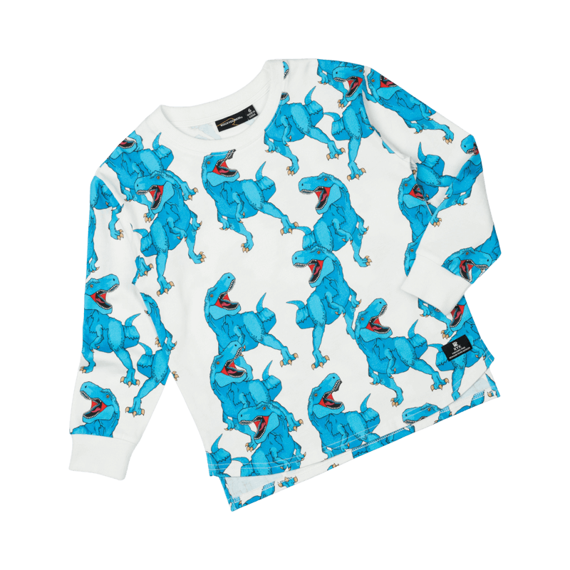 Blue Rex Long Sleeve T-shirt - Teen