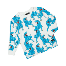 Blue Rex Roar Long Sleeve T-shirt