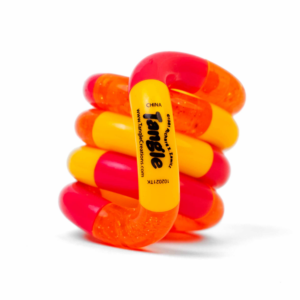 Tangle Classic - Yellow, Orange & Pink