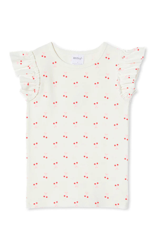 Cherry Rib Tee