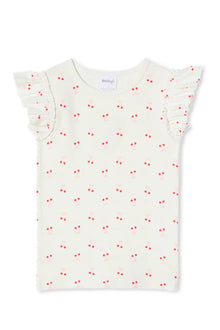 Cherry Rib Tee