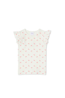 Cherry Rib Tee