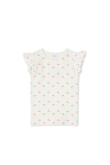 Cherry Rib Tee