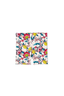Citrus Floral Bike Shorts