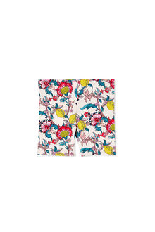 Citrus Floral Bike Shorts