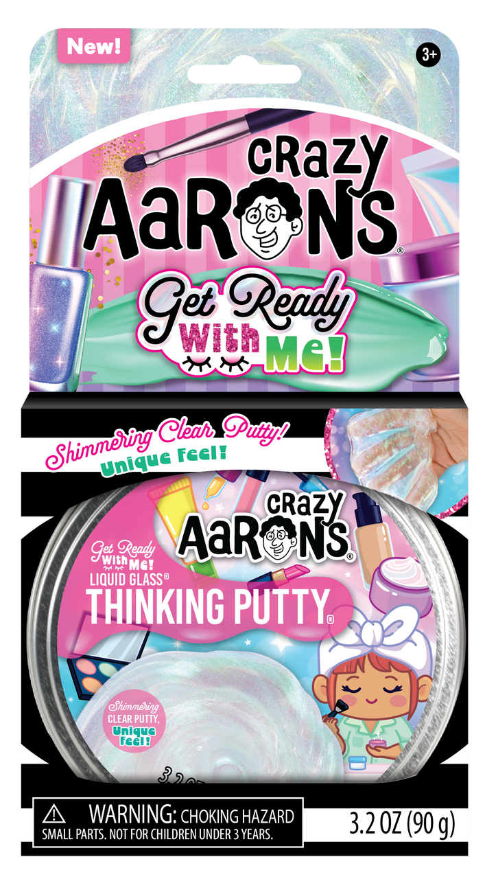 Crazy Aaron's  Thinking Putty - Get Ready with Me 4" Tin
