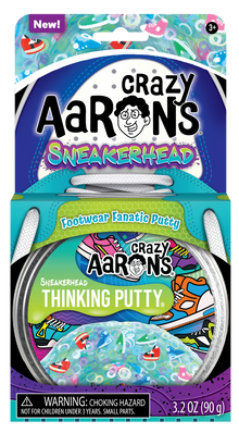 Crazy Aaron's  Thinking Putty- Trendsetters - Sneakerhead - 4" Tin