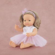Miniland Doll 38cm - My Friends & Me - Dark Blonde Caucasian Girl Baby Doll