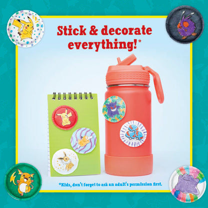 Klutz - Pokemon Color-In 3D Puffy Stickers