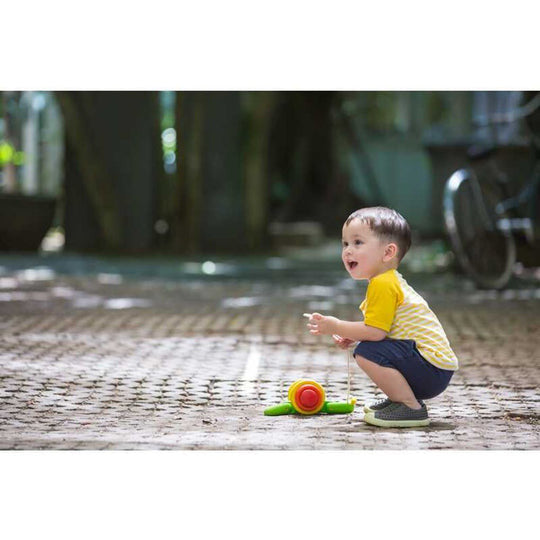 PlanToys - Pull-Along Snail