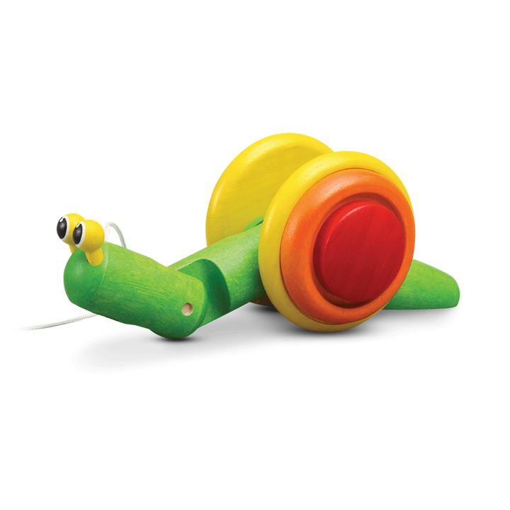 PlanToys - Pull-Along Snail