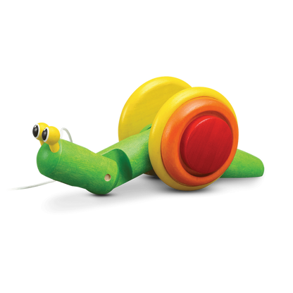 PlanToys - Pull-Along Snail
