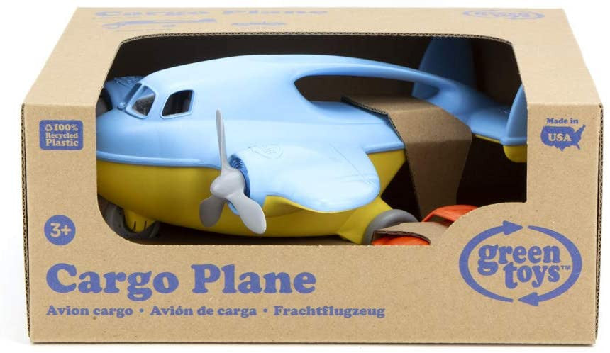 Green Toys Cargo Plane with Mini Car