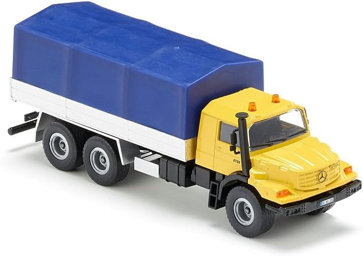 Siku - 3547 - Mercedes Benz Zetros with Covered Platform– 1:50 Scale