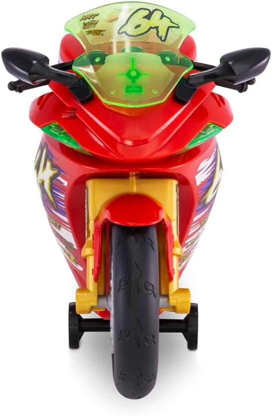Nikko Road Rippers Wheelie Bikes - Wheelie Action Bike 25cm - Red