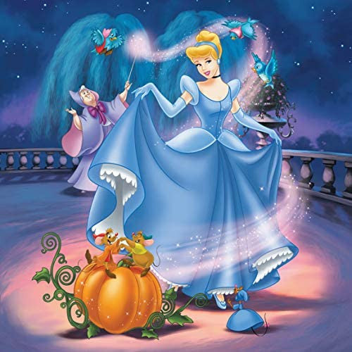 Ravensburger 3x49pc - Disney Snow White, Cinderella and Ariel Puzzle