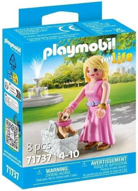 Playmobil My Life -  It-Girl with Chihuahua 71737