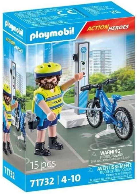 Playmobil - City Action - Police Bike Patrol 71732