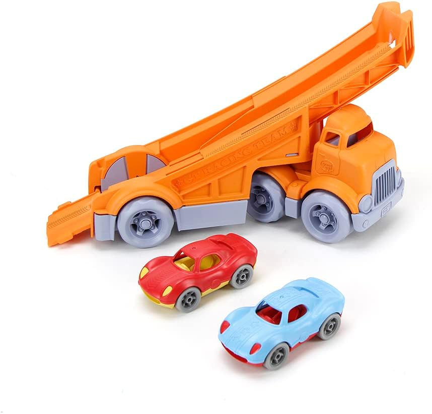 Green Toys - Racing Truck with 2 Racers