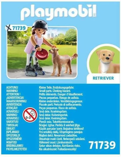Playmobil My Life - Skater with Retriever 71739