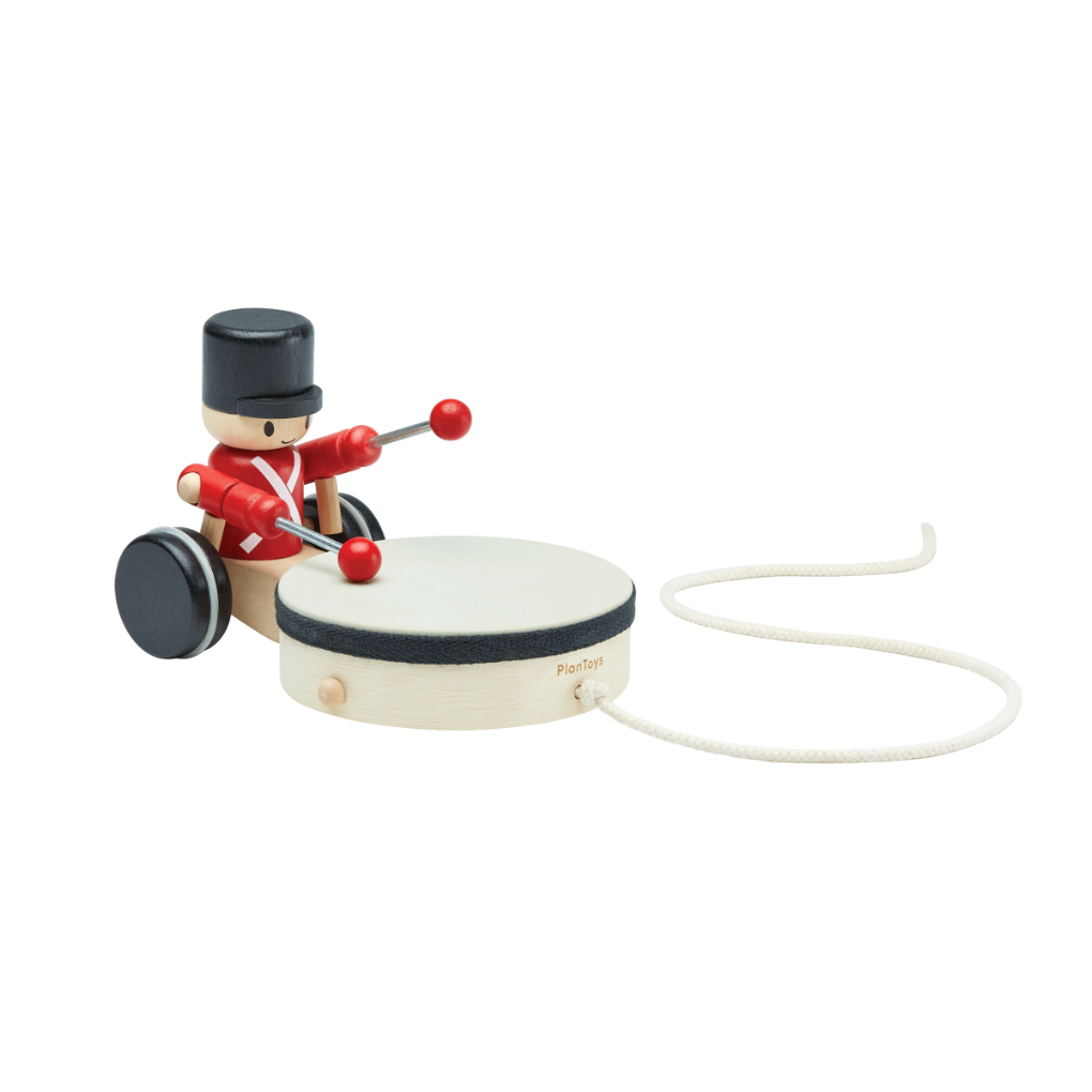 PlanToys - Pull-Along Drummer