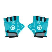 Globber - Toddler Gloves (XS) - Teal Shapes