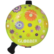 Globber - Scooter Bell - Lime Green Flowers