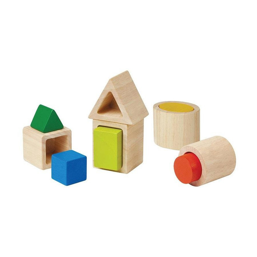 PlanToys - Geo Matching Blocks