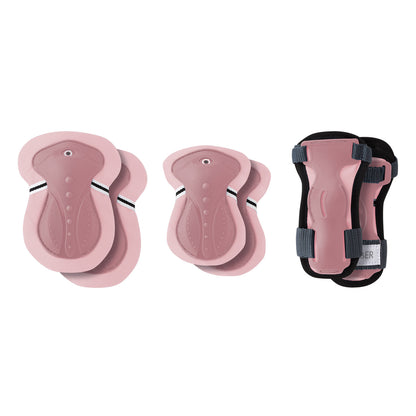 Globber - Junior Protective Pad Set (XXS, 3-7y) - Pastel Pink