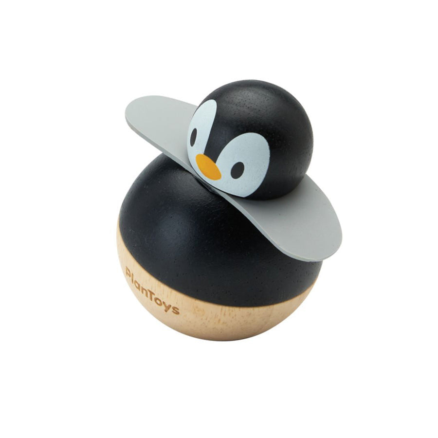PlanToys - Montessori-Inspired Penguin Wobbler