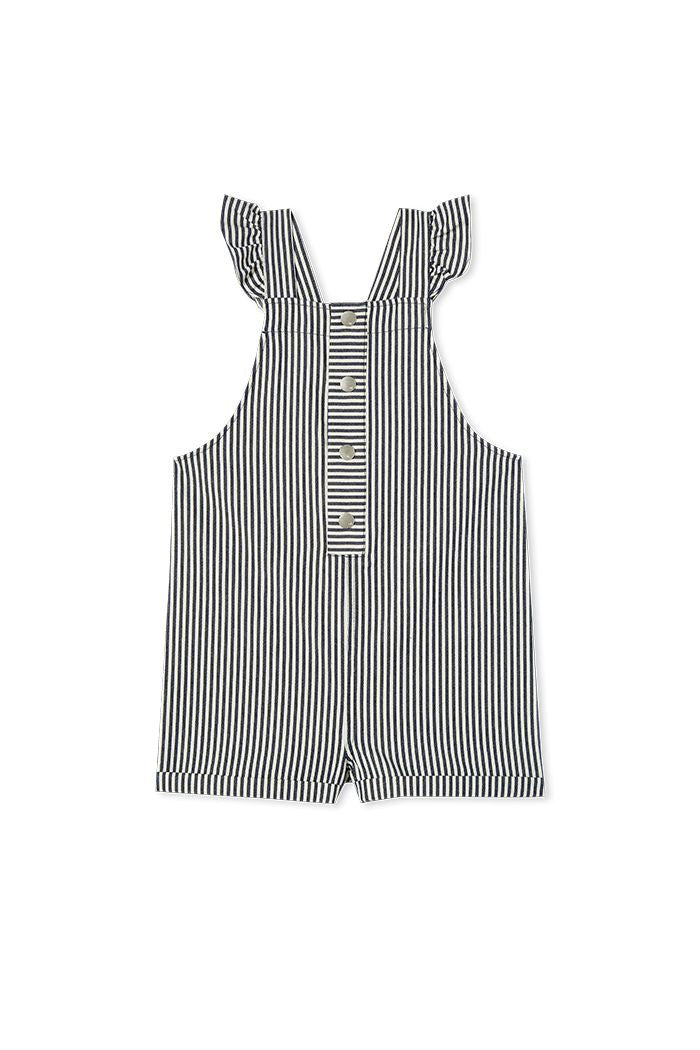 Striped Overalls
