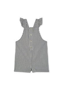Striped Overalls