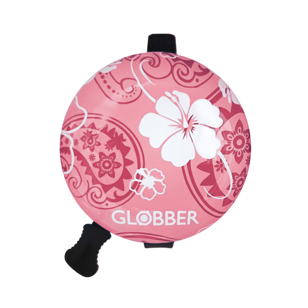 Globber - Scooter Bell - Pastel Pink - Flowers